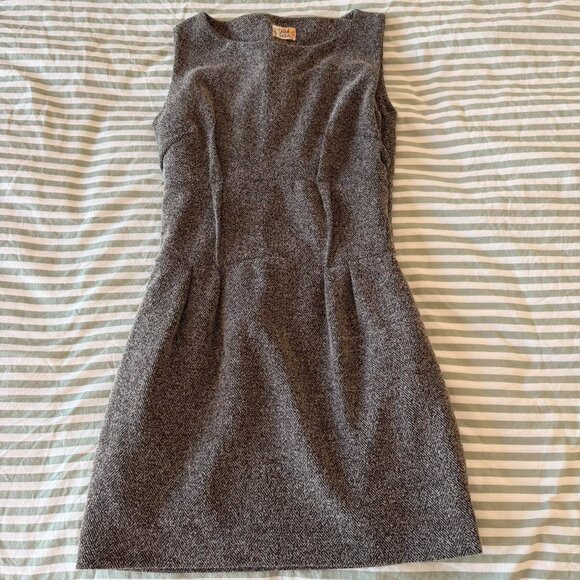 pull-bear Dresses & Skirts - Vintage Chocolate Brown Mini Dress 464 A